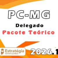 PC MG (Delegado) Pacote Teórico 2026
