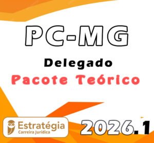 PC MG (Delegado) Pacote Teórico 2026