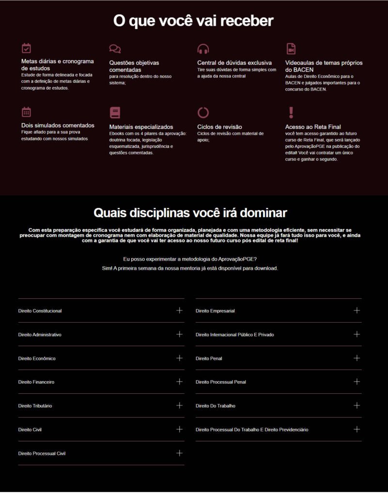 PREPARAÇÃO INTENSIVA PROCURADOR DO BACEN 1