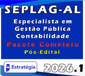 SEPLAG AL Especialista em Gestão Pública Contabilidade 2026