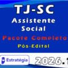 TJ SC Assistente Social 2026