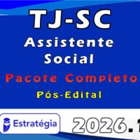 TJ SC Assistente Social 2026