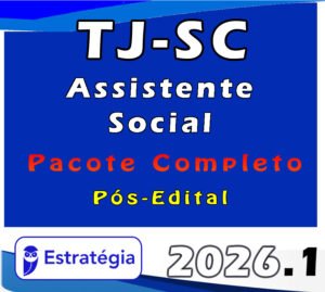 TJ SC Assistente Social 2026