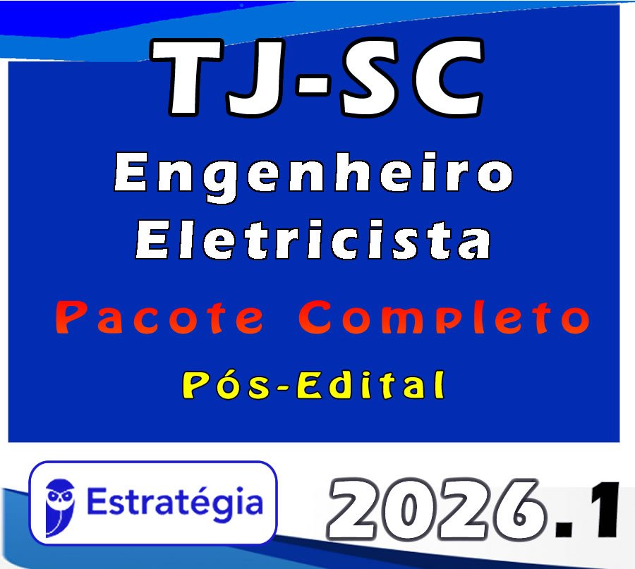 TJ SC Engenheiro Eletricista 2026
