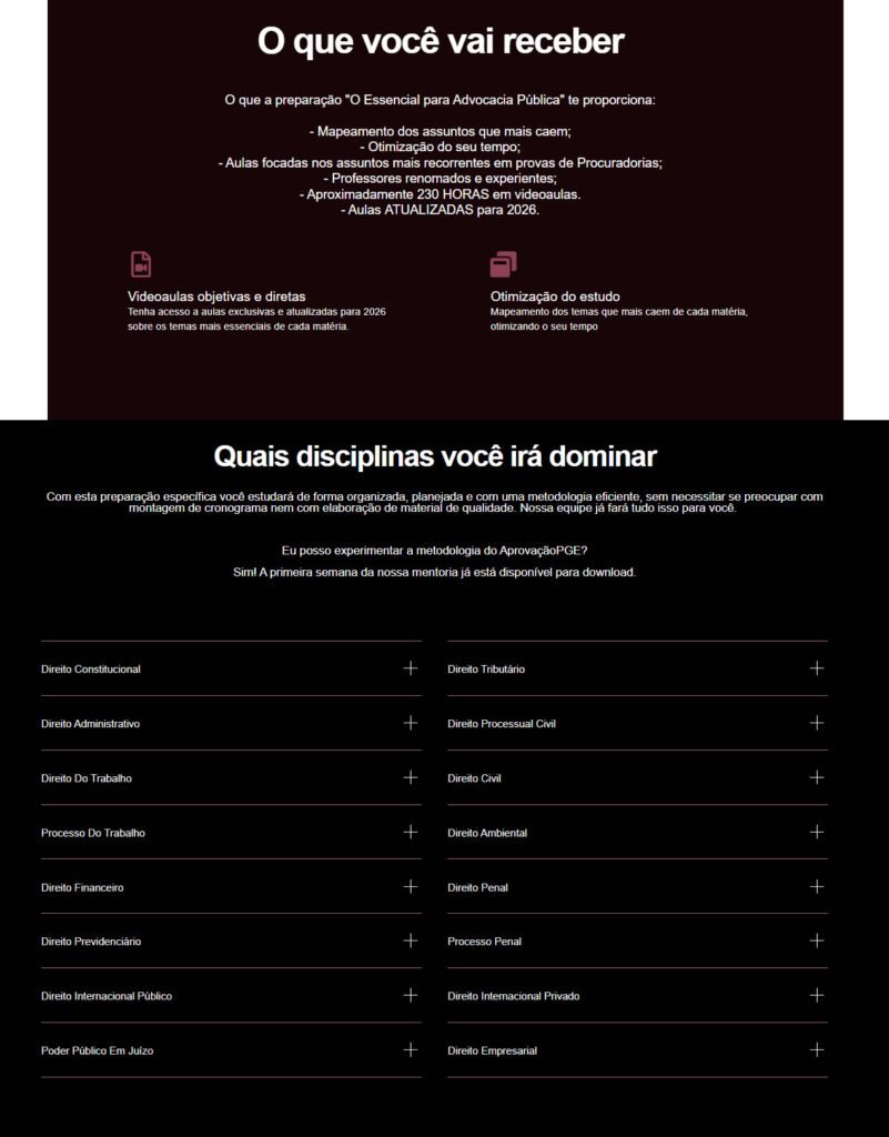 o essencial para advocacia 2026 rateio