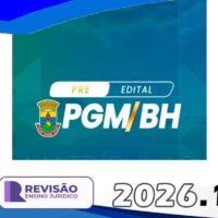 pgm bh revisao pge 2026