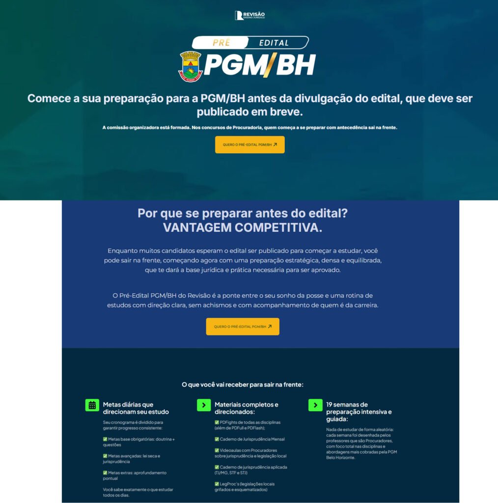 pgm bh revisao pge 2026.1