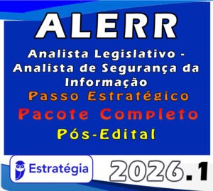 ALE RR Analista Legislativo Analista de Segurança da Informação