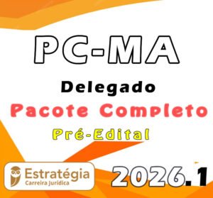 PC-MA (Delegado) Pacote Teórico 2026