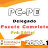 PC PE (Delegado) Pacote Teórico 2026