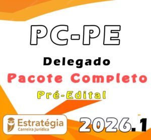 PC PE (Delegado) Pacote Teórico 2026