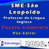 Prefeitura de São Leopoldo RS Professor de Língua Inglesa 2026