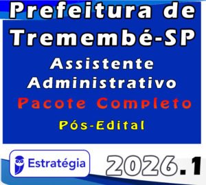 Prefeitura de Tremembé SP Assistente Administrativo