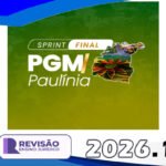 pgm paulinia revisao pge